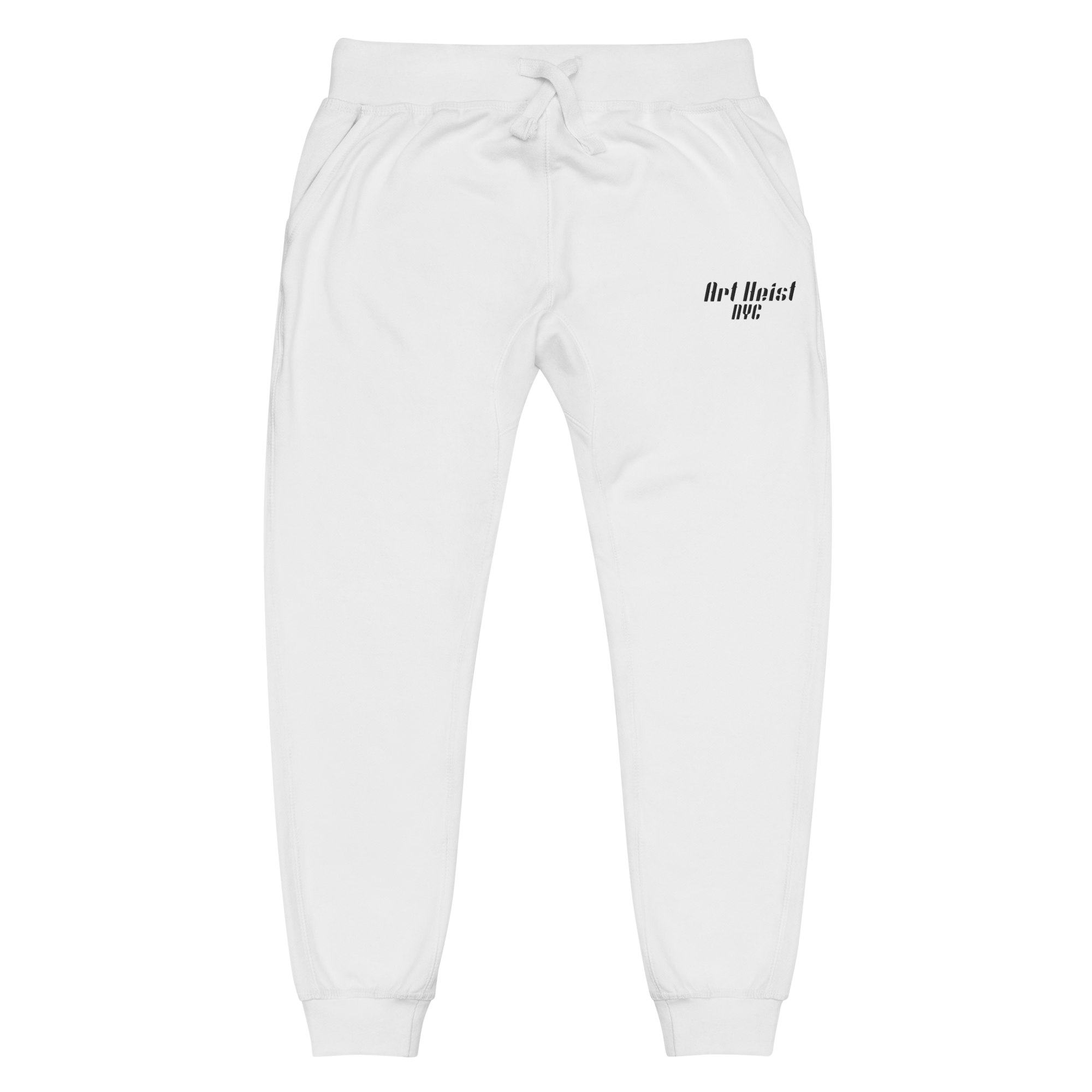 Embroidered Around The Clock Unisex Fleece Sweatpants