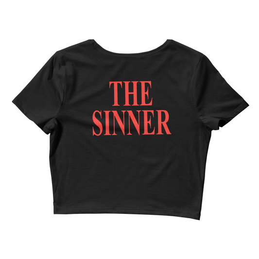 The Sinner Women’s Crop Tee