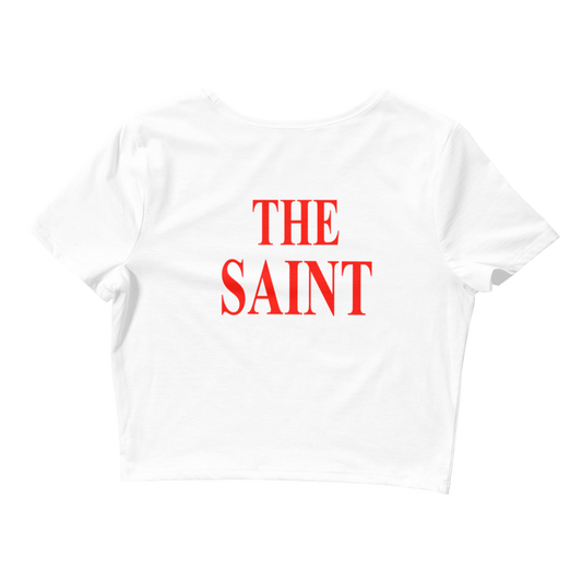 The Saint Women’s Crop Tee