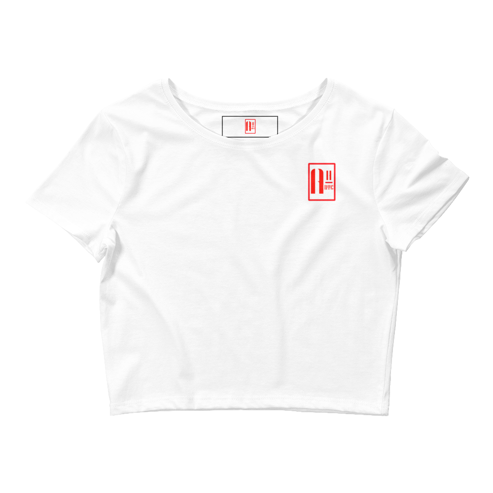 The Saint Women's Crop Tee – Art Heist Nyc