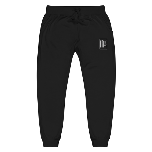 AH-NYC BLK Unisex fleece sweatpants