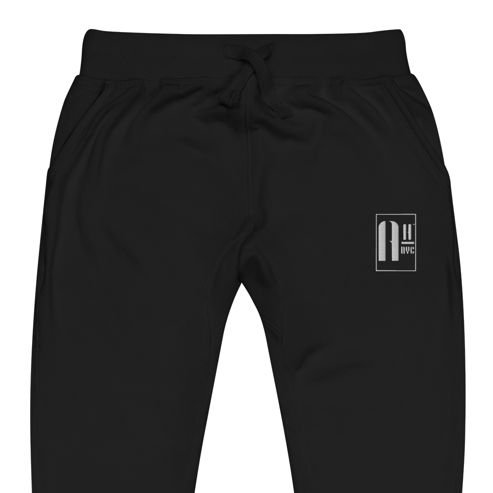 AH-NYC BLK Unisex fleece sweatpants