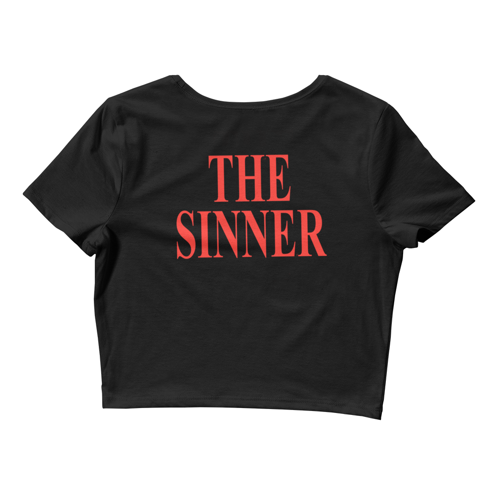 The Sinner Women’s Crop Tee