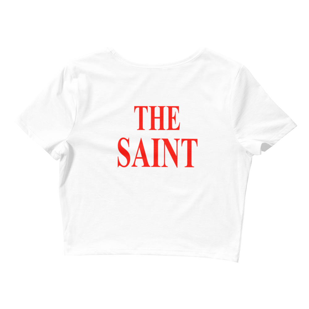 The Saint Women’s Crop Tee